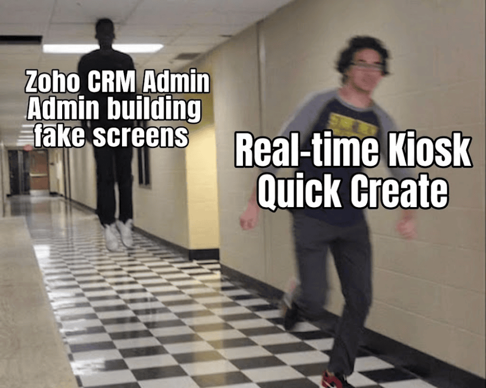 Zoho CRM Kiosk Studio Updates: Client Scripts, Real Time Create, GetRecords